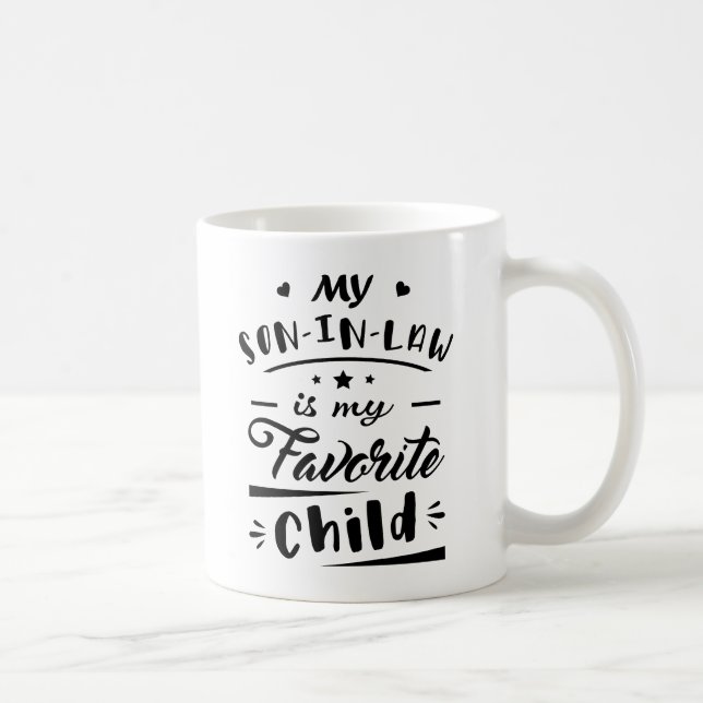 Mug Mon gendre est mon enfant préféré (Droite)