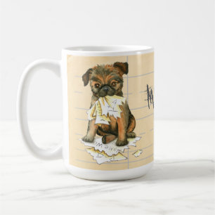 Mug Mon Griffon de Bruxelles a mangé mes devoirs