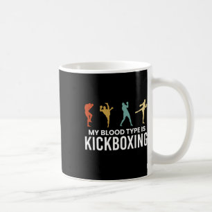 Mug Mon groupe sanguin est Kickboxing Kickboxer 