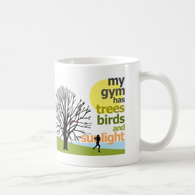 Mug Mon gymnase a des arbres (Droite)