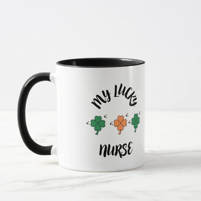 MUG MON INFIRMIÈRE CHANCEUSE  (Gauche)