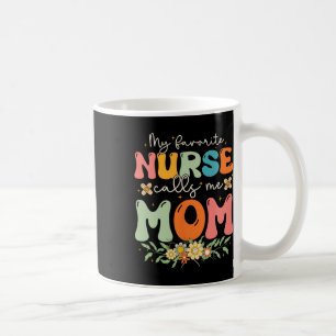 Mug Mon infirmière préférée m'appelle maman Stethoscop