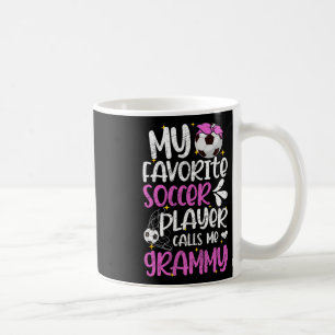 Mug Mon Joueur de Football Favori Grammy Football Gram