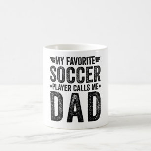 Mug Mon Joueur De Football Favori M'Appelle Papa