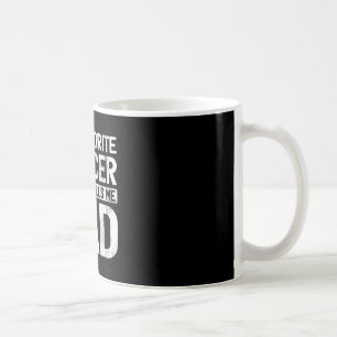 Mug Mon Joueur De Football Favori M'appelle Papa Fête 