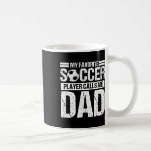 Mug Mon Joueur De Football Préféré M'appelle Papa Fils