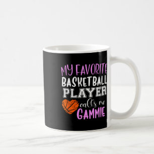 Mug Mon Joueur favori Bysketbyll Me Appelle Gammie