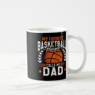 Mug Mon Joueur favori Bysketbyll Me Appelle Papa Byske