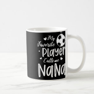 Mug Mon Joueur Favori M'appelle Nana Joueuse de Foot
