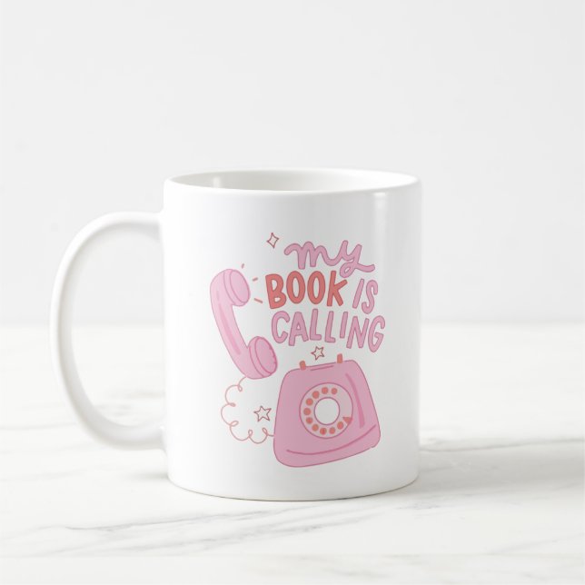 Mug Mon livre m'appelle  (Gauche)