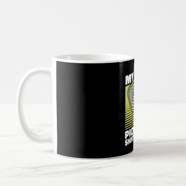 Mug Mon Lucky Pickleball Vêtements Coach Player Pro (Gauche)