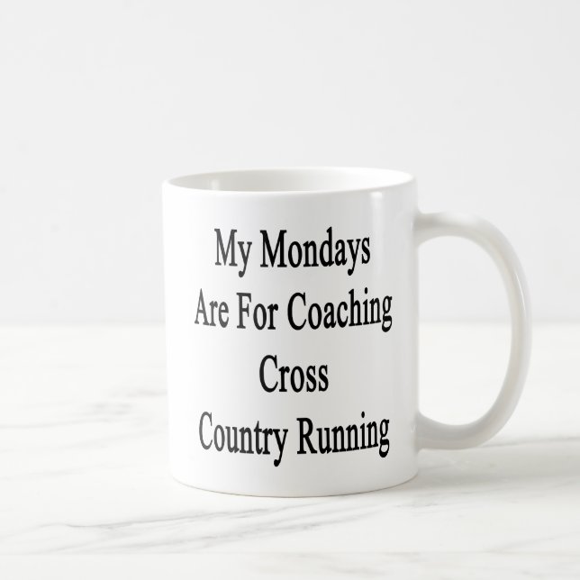 Mug Mon lundi est pour le fonctionnement de (Droite)