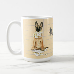Mug Mon Malinois a mangé mon travail