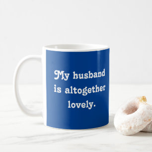 Mug Mon mari est absolument charmant pour la Saint-Val