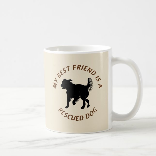 Mug Mon meilleur ami (chien) (Droite)