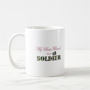 Mug Mon meilleur ami est un soldat - Épouse militaire