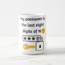 mon mot de passe est le dernier huit chiffres de