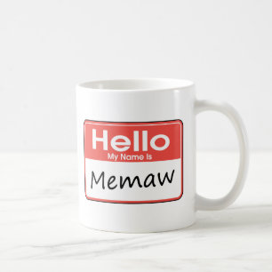 Mug Mon nom est Memaw