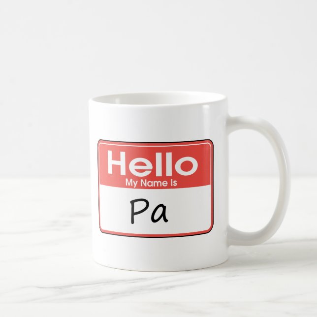 Mug Mon nom est PA (Droite)