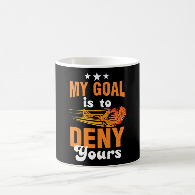 Mug Mon objectif est de nier le vôtre Lacrosse (Centre)