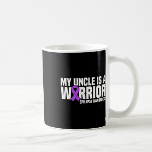 Mug Mon Oncle Est Un Guerrier Purple Ribbon Épilepsie