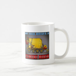 Mug Mon papa conduit un T-shirt d'hommes de camion de