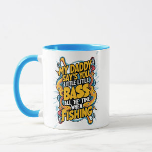 Mug Mon papa dit que c'est toi la petite basse