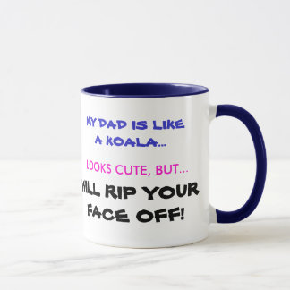 MUG MON PAPA EST COMME UN KOALA…, SEMBLE MIGNON, B…