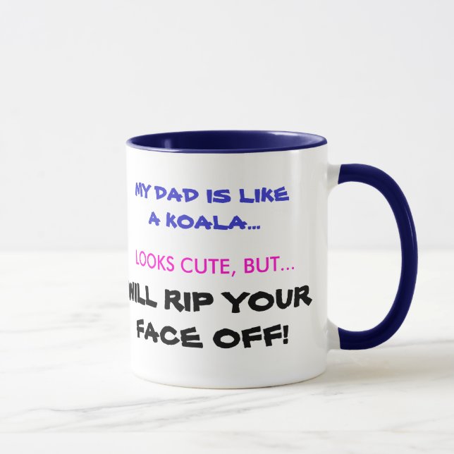 MUG MON PAPA EST COMME UN KOALA…, SEMBLE MIGNON, B… (Droite)