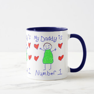 Mug Mon papa est le numéro 1