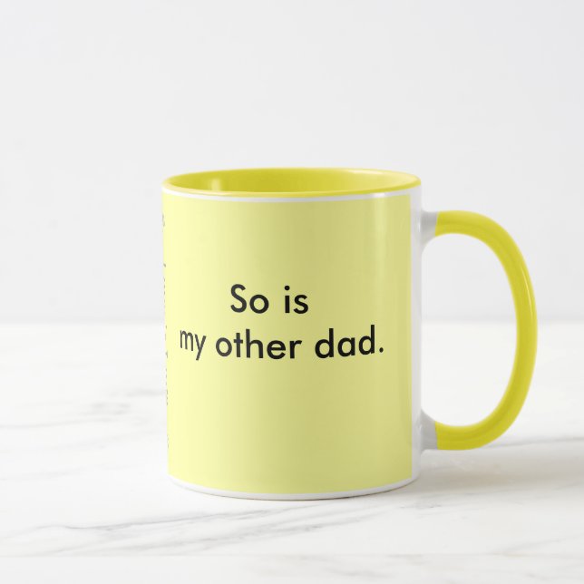 Mug Mon papa est si gai (Droite)