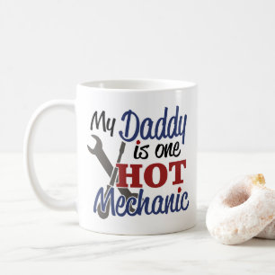 Mug Mon papa est un mécanicien de chauffage
