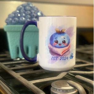 Mug Mon Patch Blueberry est en train de grandir Nouvel