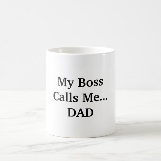 Mug Mon Patron M'Appelle Papa Fête des pères (Centre)