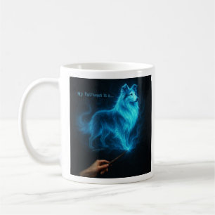 Mug Mon Patronus est un Rough Collie