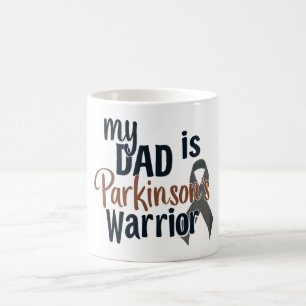 Mug Mon père est le guerrier de mon Parkinson