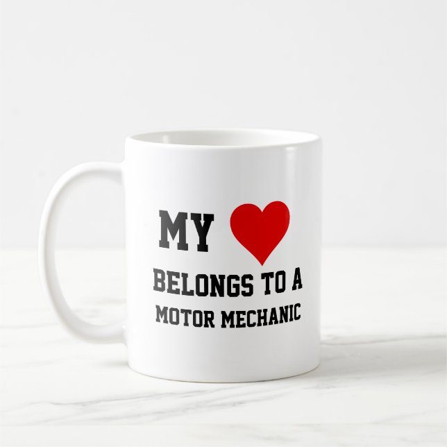 Mug Mon père est un mécanicien automobile  (Gauche)