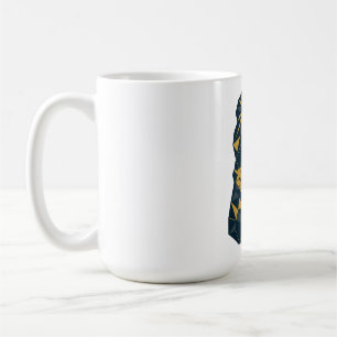 Mug Mon père Lion géométrique avec Cubs Meilleur papa