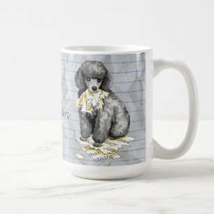 Mug Mon petit caniche mange mon plan de leçon