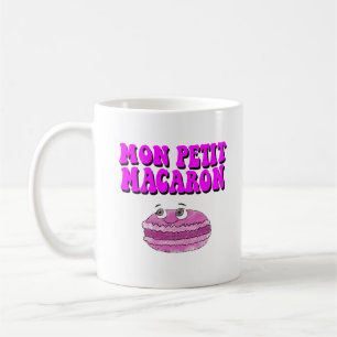 Mug Mon Petit Macaron Texte Super rétro