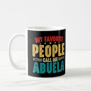 Mug Mon peuple favori m'appelle la fête des mères d'Ab