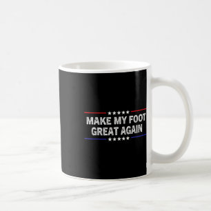 Mug Mon pied de nouveau grand - Chirurgie amusante Ble