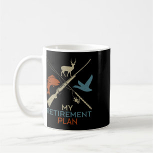 Mug Mon Plan De Retraite Chasse Pêche Chasseur Grand-P