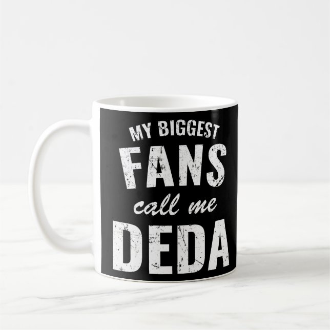 Mug Mon Plus Grand Van M'Appelle Deda Men Pour Grands- (Gauche)