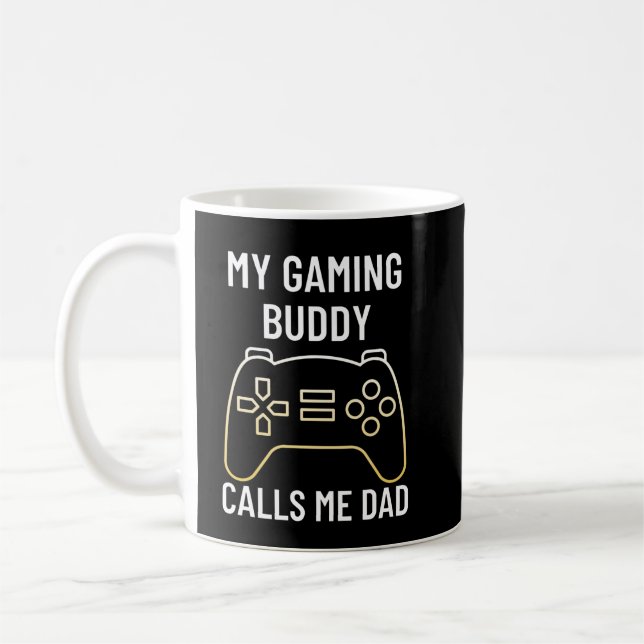 Mug Mon pote de jeu m'appelle papa (Gauche)