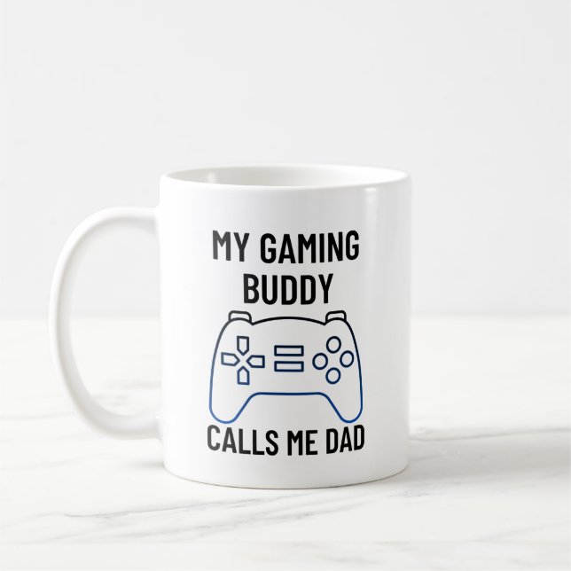 Mug Mon pote de jeu m'appelle papa (Gauche)