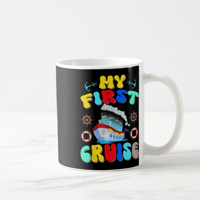 Mug Mon premier voyage de croisière 2025 croisière en  (Droite)