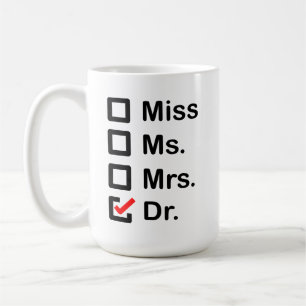 Mug Mon prénom est Docteur