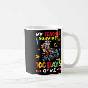 Mug Mon professeur a survécu 100 jours avec moi cochon