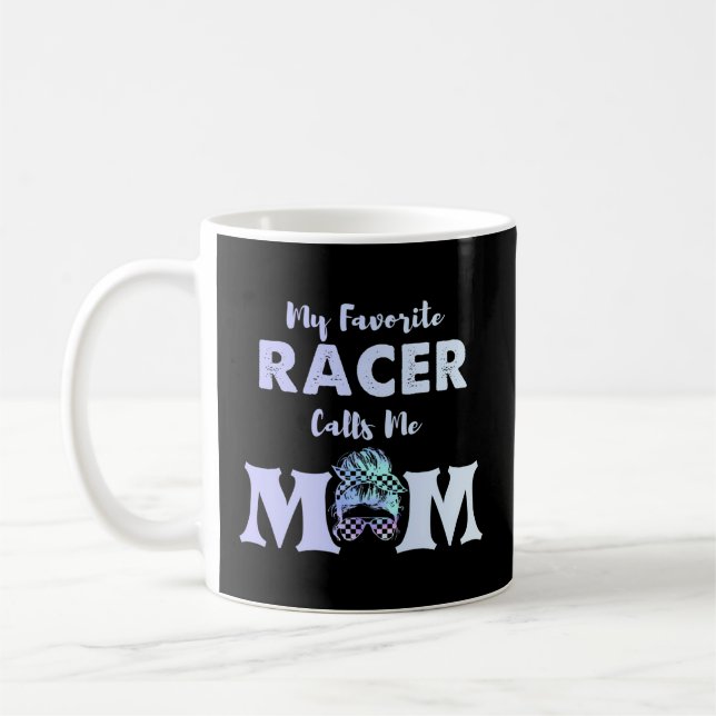 Mug Mon Racer Favori M'Appelle Maman (Gauche)